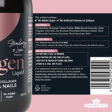 Natures Aid Collagen Liquid Strawberry & Lime 500ml