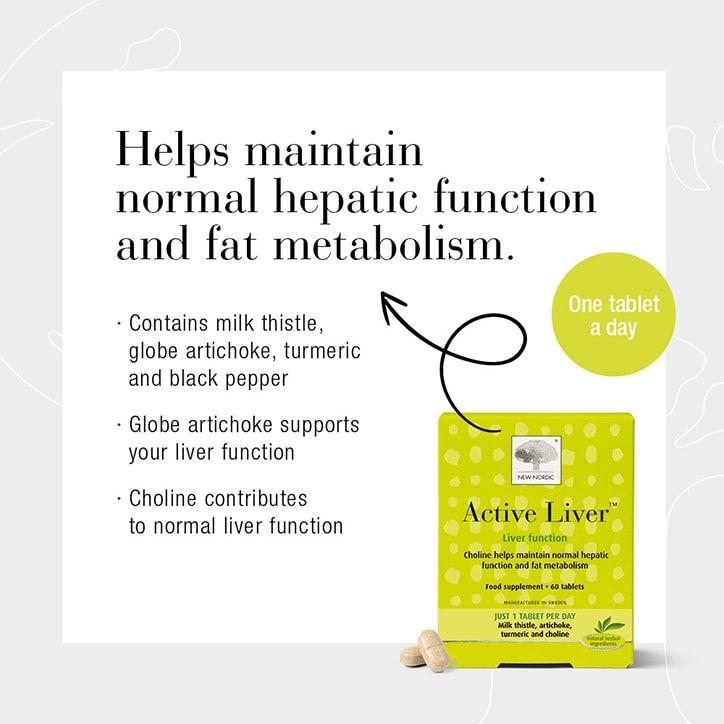 New Nordic Active Liver 60 Tablets