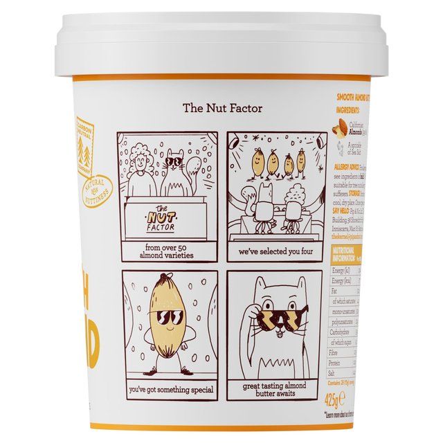 Pip & Nut Smooth Almond Butter 425g