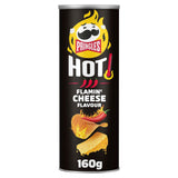 Pringles Hot Flamin' Cheese Sharing Crisps 160g
