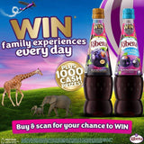 Ribena Light Blackcurrant No Added Sugar Squash 1.5L