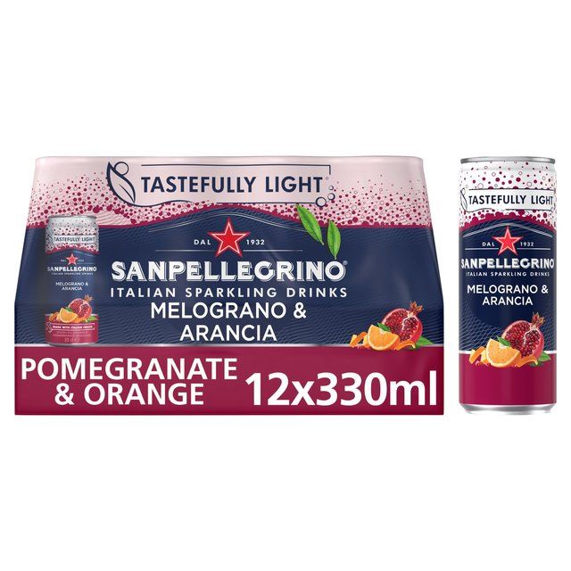 San Pellegrino Pomegranate & Orange 12 x 330ml