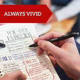 Sharpie S-Gel Gel Pens 0.7mm Black 3 per pack