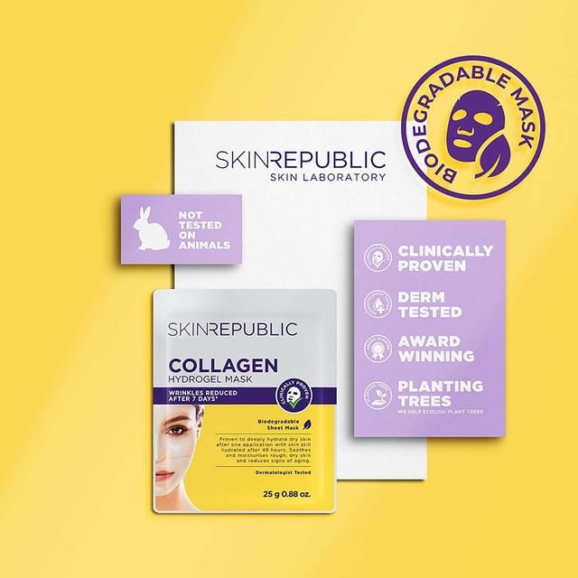 Skin Republic Biodegradable Collagen Hydrogel Face Mask