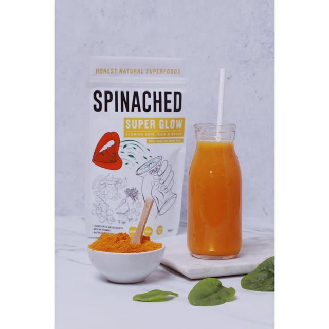Spinached Organic Super Glow Skin Hair & Nails Superfood Supplement Powder 200g