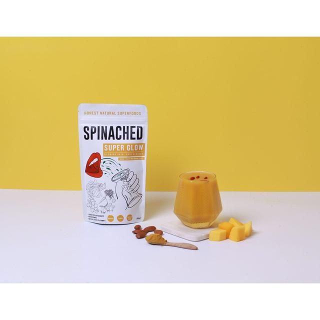 Spinached Organic Super Glow Skin Hair & Nails Superfood Supplement Powder 200g