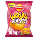 Walkers Wotsits Giants Prawn Cocktail Snacks Crisps, Nuts & Snacking Fruit M&S Default Title