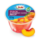 Dole Fruit in Jelly Peaches in Strawberry Jelly Fruit Snack
