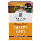 Taylors of Harrogate Flying Start Coffee Bags 10 Enveloped Bags
