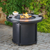 SunVilla Woodcrest 36" (91cm) Fire Table + Cover GOODS Costco UK