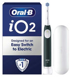 Oral-B iO2 Electric Toothbrush Forest Green with Travel Case