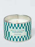 Frosted Mistletoe Eucalyptus Scented Tin Candle 147G