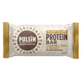 Pulsin Caramel Choc & Peanut Vegan Protein Bar    50g