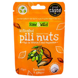 Raw & Wild Activated Pili Nuts Turmeric & Ginger Organic   22g