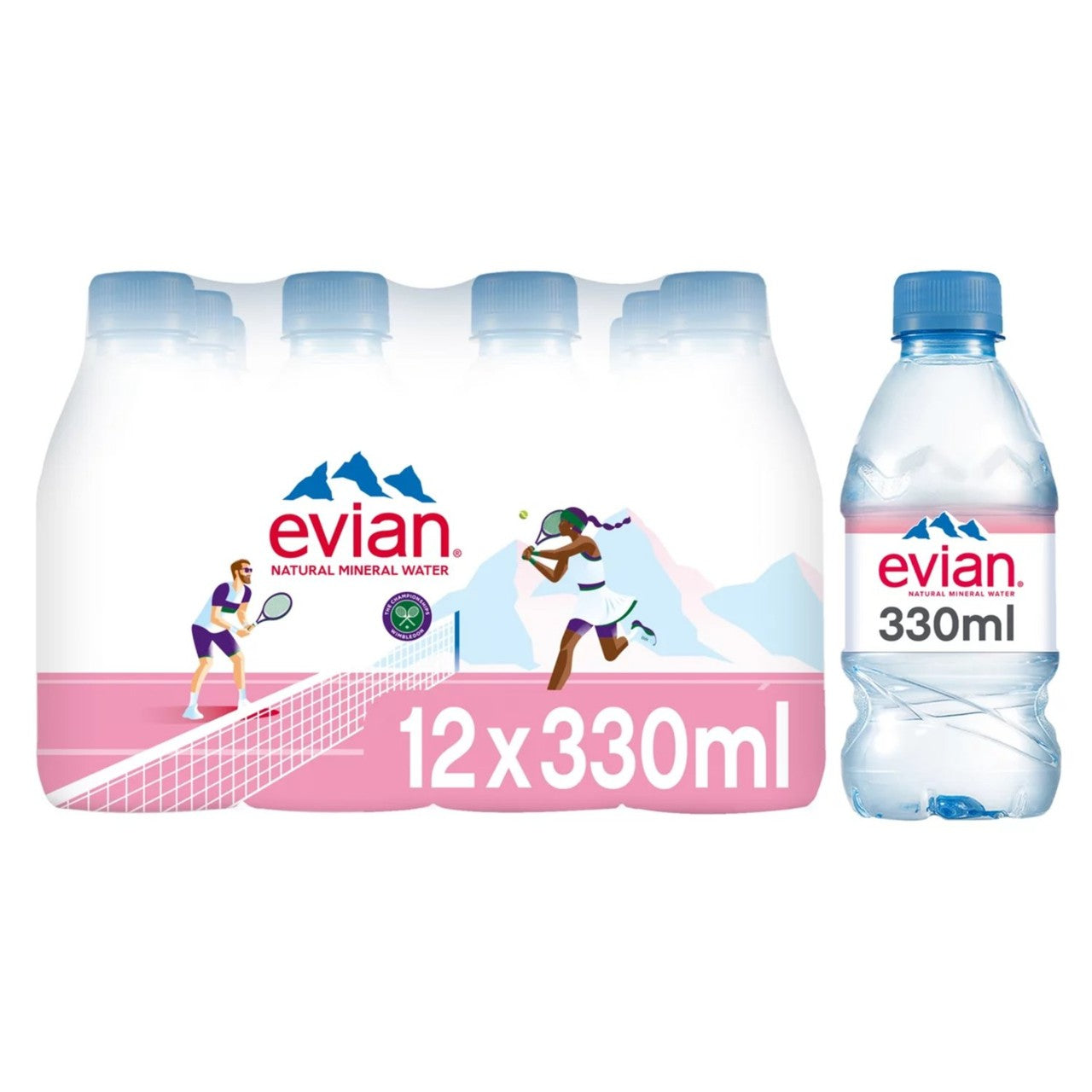 Evian Still Mineral Water 12 x 330ml