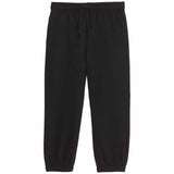 M&S Boys Cotton Rich Plain Joggers, 3-4 Years, Black