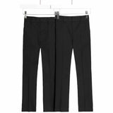 M&S Boys Slim Leg School Trousers, 9-10 Years, Black