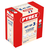 Pyrex Mixing Bowl Set 3 per pack