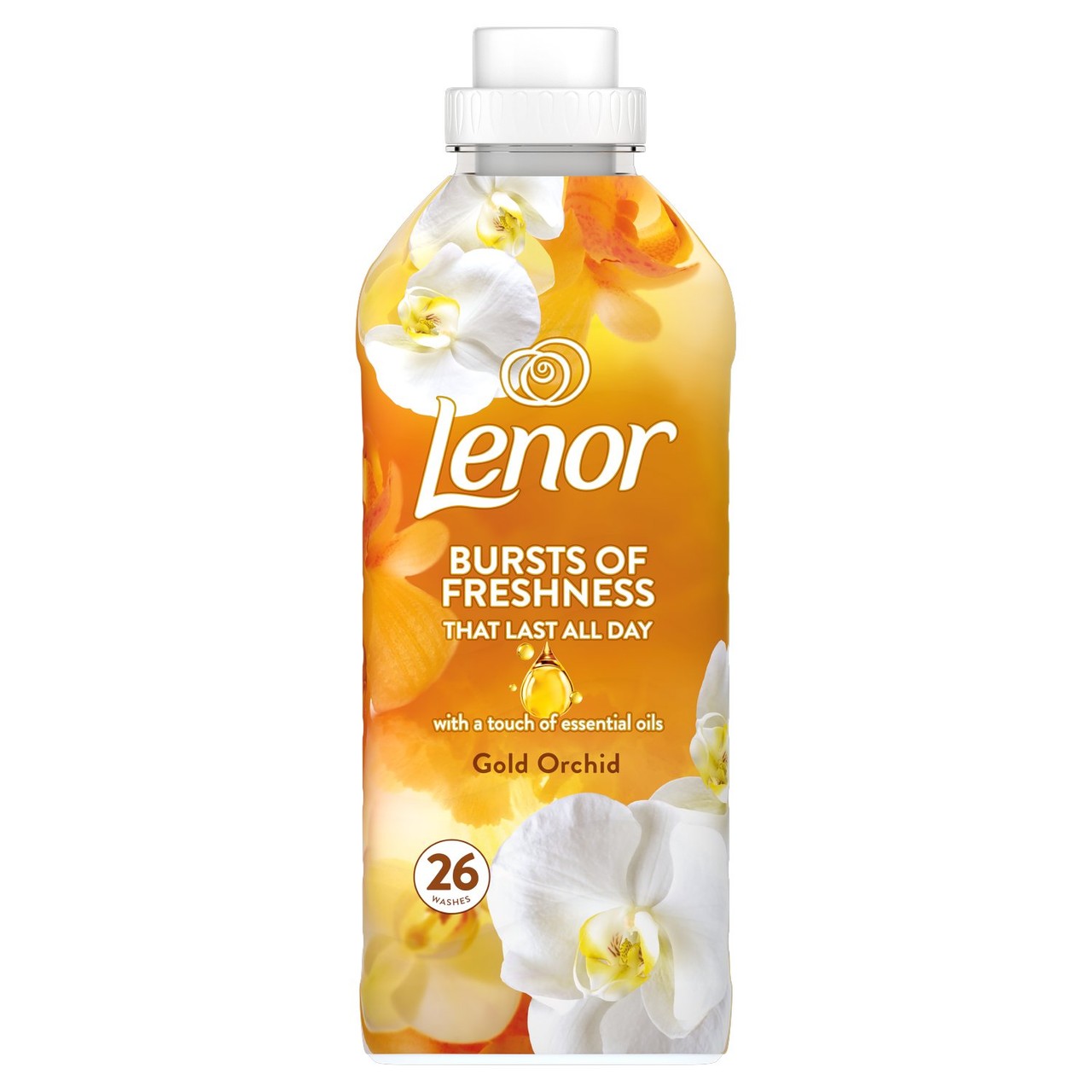 Lenor Fabric Conditioner Gold Orchid 26 Washes 858ml
