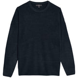 M&S Mens Cashmilon Crew Neck Jumper, S, Navy