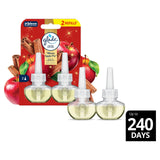 Glade Plug In Twin Refill, Electric Scented Oil, Warm Apple Pie