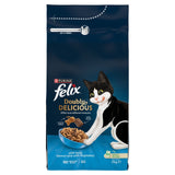 Felix Doubly Delicious Salmon & Vegetables Dry Cat Food   2kg