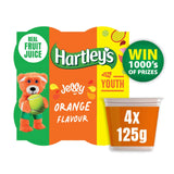 Hartley's Orange Jelly   4 x 125g