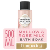 Imperial Leather Pampering Bath Soak Mallow & Rose Milk    500ml