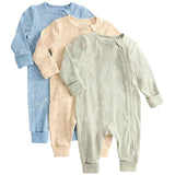 M&S Safari Zip Footless Sleepsuit, 2-3 Years, Yellow