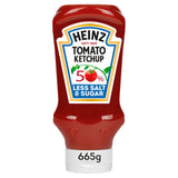 Heinz Tomato Ketchup 50% Less Sugar & Salt   665g