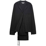 M&S Womens Cotton Modal Revere Pyjama Set, S, Black