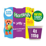 Hartley's No Added Sugar Blackcurrant Jelly   4 x 115g