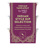 M&S Indian Dip Selection   3 x 50g