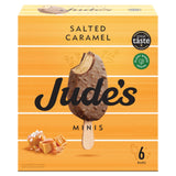 Jude's Vegan Mini Salted Caramel Sticks   6 x 50ml