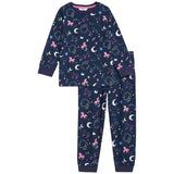 M&S Unicorn Glow in the Dark PJ, 3-4 Years, Navy