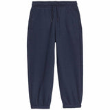 M&S Boys Cotton Rich Plain Joggers, 4-5 Years, Navy