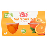 Nature's Finest Fruit Pots Mandarin in Juice   4 x 113g