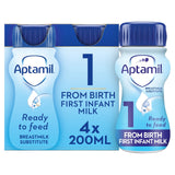 Aptamil 1 First Infant Baby Milk Formula Liquid Ready to Feed from Birth