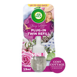Airwick Electric Single Refill Cosy Cottage Frosted Roses & Snowberry   19ml