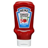 Heinz Tomato Ketchup 50% Less Sugar & Salt   435g