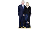 Star Cutouts King Charles Queen Camilla Cardboard Cutout
