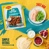 Maggi Air Fryer Shawarma Herbs & Spices Recipe Mix for Chicken 25g