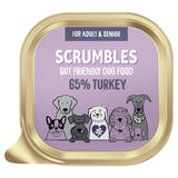 Scrumbles Gut Friendly Wet Dog Food 65% Turkey 150g