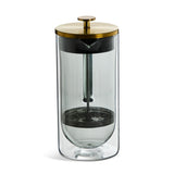 Habitat 8 Cup 1000ml Smoked Glass Cafetieres