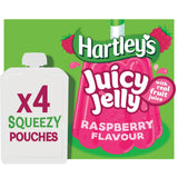 Hartley's Raspberry Flavour Juice Jelly Pouches 4 x 90g