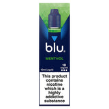 blu Vape Liquid Refill Menthol 18mg