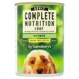 Sainsbury's Adult Dog Food Complete Nutrition Loaf with Tripe 400g
