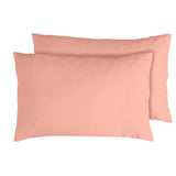 Habitat Egyptian Cotton Standard Pillowcase Pair - Blush