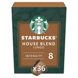 Starbucks by Nespresso Medium Roast House Blend Coffee Pods x36