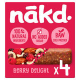 Nakd Berry Delight Fruit & Nut Bars 4x35g